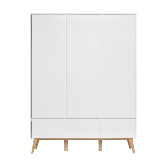 Armario de ropa con 3 puertas (Colección Classy)